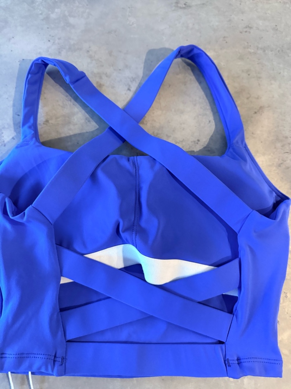 HALARA Cobalt Blue Activewear Top - Picture 2 of 4